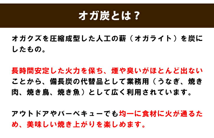 おがらい炭 約7.5kg ×2箱 (N99918) 備長炭 炭 バーベキュー BBQ オガ炭 オガ備長炭 成形炭 アウトドア 焼き鳥 焼肉 炭火焼 七輪 コンロ グリル 火鉢 業務用 飲食 店 燃料 キャンプ 煙 臭い 少ない 送料無料 ishi通販格安セール情報 楽天 通販