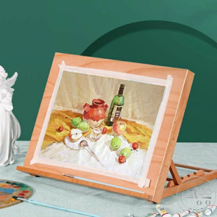 卓上 折りたたみ 絵画スタンド スタンド 水彩画 A3 卓上イーゼル イーゼル 画材 看...