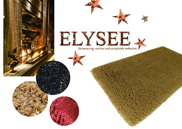 アビス ハビデコール ELYSEE 約63×101cm 玄関マット ラメ糸 5カラー / ABYSS HABIDECOR 高級感 高級 風水 天然素材 室内 屋内 おしゃれ モダン ラグジュアリー ブランド 大きめ 大判 綿 コットン 百貨店 ホテル 洗える インテリア ゴールド シンプル 60 100