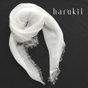 *新発売*【harukii】麻100% ストール 大判正方形 春夏 夏用 冷房対策 日よけ 国産 日本製 超軽量 超薄手 レディース メンズ ユニセックス 父の日 母の日 誕生日 ギフト プレゼント 肌に優しい柔らかさ 紫外線対策 日よけ スカーフ