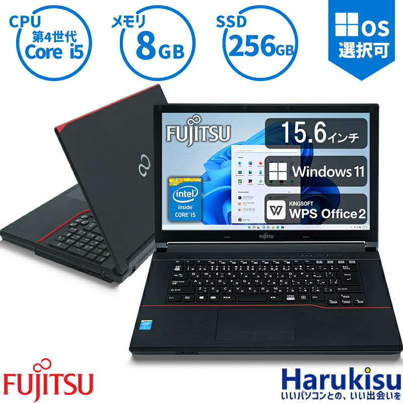 ֡紶ե!5%OFF! ٻ FMV LIFEBOOK A574 4 Core i5 8GB SSD 256GB Officeդ Windows11 15.6磻 USB3.0 DVD-ROM ťѥ Ρȥѥפ򸫤