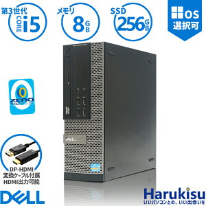 GW5000OFFDELL OptiPlex 7010/9010 SFF ǥȥå ® 3 Core i5 ʹ®SSD 256GB  8GB Windows 10 WIFI DVDɥ饤 ̵LAN Office  ѥ PC VGA DisplayPort HDMI Windows 11