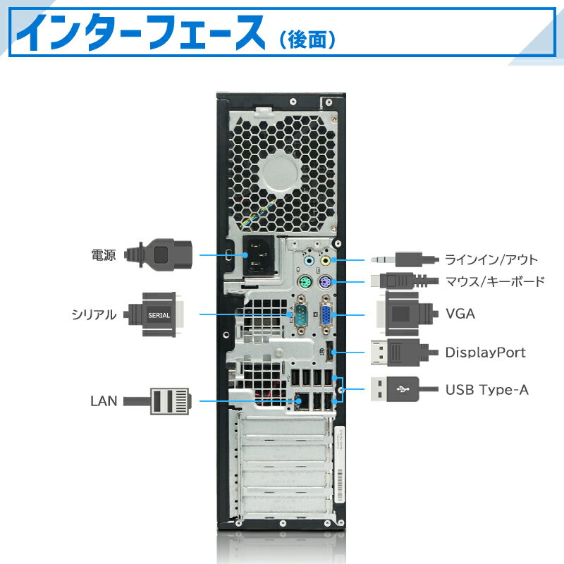 【大感謝セール!5%OFF!】 HP 8200 6200 SFF Core i5 メモリ 4GB HDD 500GB DVDドライブ 正規版Office付き 中古デスクトップパソコン Windows11搭載 Windows10 液晶モニター ディスプレイ キーボード＆マウスセット 中古デスクトップPC デスクトップパソコン