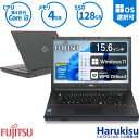 【ポイント最大8倍】富士通 FMV LIFEBOOK A574 新品SSD 128GB 第4世代 Core i3 4GBメモリ Office付き 15.6インチワイド USB3.0 DVD-ROM Windows11 中古パソコン ノートパソコン Windows10