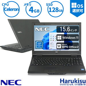 ڥޥ饽100%ݥȥХåNEC VersaPro VX  Celeron 2950M :4GB SSD:128GB ƥ󥭡 Ρȥѥ 15.6 ̵LAN Office  ѥ PC ťΡȥѥ Windows 11 