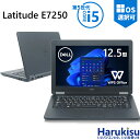 【マラソン限定★最大5000円OFF】DELL Latitude E7250/第5世代 Core i5-5300U/メモリ:8GB/新品SSD/12.5インチ/無線LAN/Bluetooth/HDMI/mini-DP/USB 3.0/Windows11/Office/ 中古ノートパソコン 中古パソコン ノートパソコン リフレッシュPC