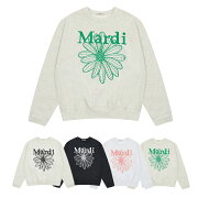 MardiMercrediޥǥ᥯ǥåȥѡSWEATSHIRTFLOWERMARDIֻɽ?Ĺµǥڹեå˽̵[¹͢]