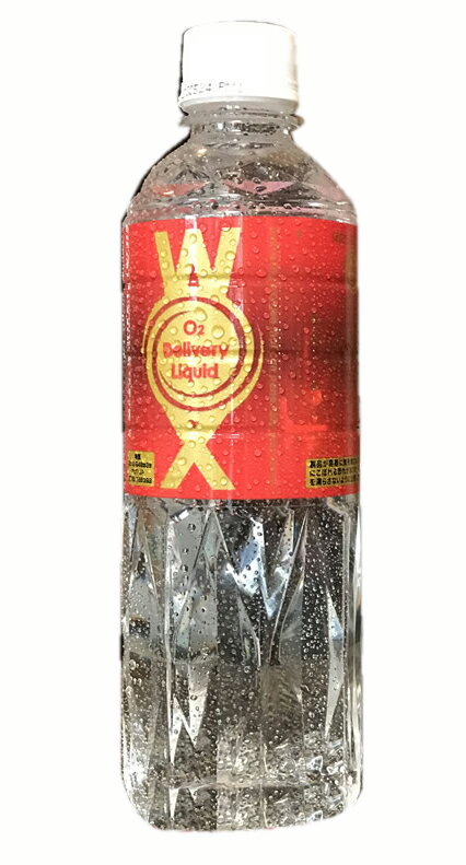 WOX 500ml×24本セット わかさ 酸素補給水 飲む酸素 高濃度酸素リキッド ウォックス 新世代酸素水 P