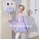 バレエ レオタード 子供 バレエ用品 発表会 新体操 セット ジュニア 演出服 長袖/半袖 レッスン着 練習着 バレエレオタード スカートあり ステージ衣装2色