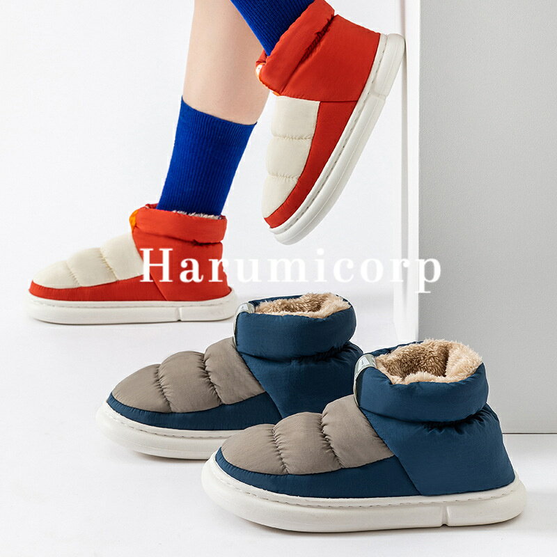 ブーツ レディースメンズ アップブーツ ショートブーツ レディース 裏起毛ブーツ春秋冬 スノーブーツ ヒールブーツ ショート丈 保温 靴 くつ美脚 歩きやすい