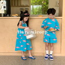 上下セット 韓国子供服 男の子 女の子ワンピース tシャツ 半袖パンツ ベビー服 セットアップ キッズ ジュニア おしゃれ 可愛い 子供ジャージ 夏服 トップス...