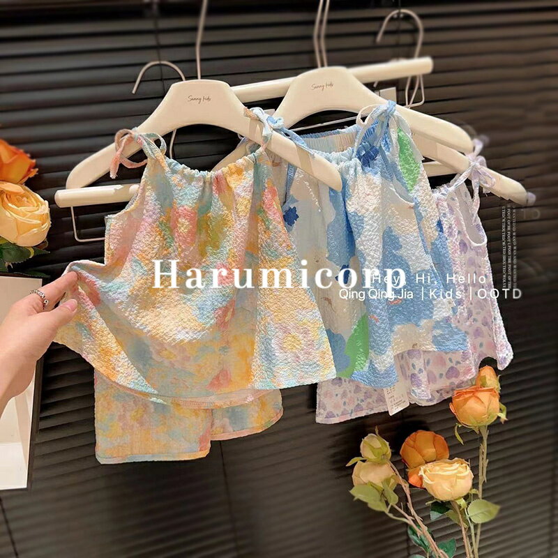 楽天harumicorp楽天市場店セットアップ キッズ ベビー服 女の子 男の子 tシャツ 綿 ショートパンツ 子供服 ルームウェア 上下セット 赤ちゃん 新生児 部屋着 パジャマ 韓国子ども服 夏服 おしゃれ 可愛い 誕生日 出産お祝い プレゼント 初節句 保育園 お出かけ 66 73 80 90 100cm 1歳 2歳 3歳