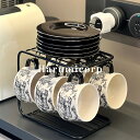 マグカップ プレートスプーンセット マグ カップ 中国式水墨画ソーサー 皿 食器 おしゃれ 陶器 カフェカップ ティーカップ 250ml コーヒー コップ 紅茶...