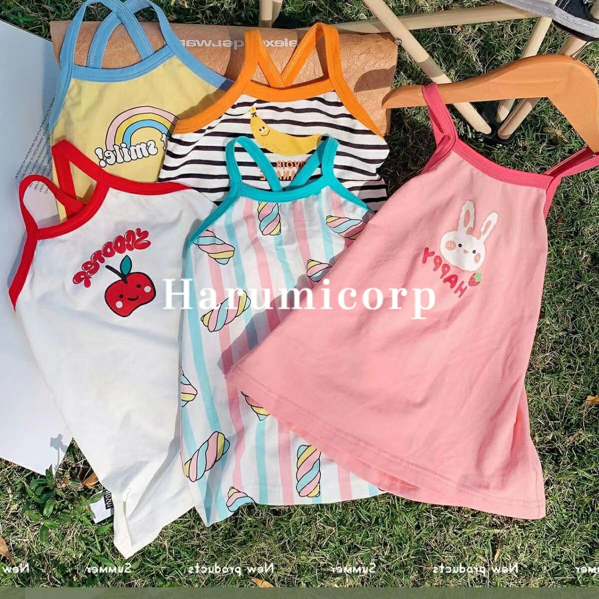 ワンピース キッズ 夏 女の子130cm 90cm チューリップ 花柄子供服lTシャツl キャミワンピース 綿 ドレス 子供 ピアノ 発表会 結婚式 ジュニア ベビー服 子ども服 おしゃれ かわいい 七五三 入学 入園 保育園 幼稚園 誕生日 プレゼント お姫様 パジャマ130 120 110 100のサムネイル