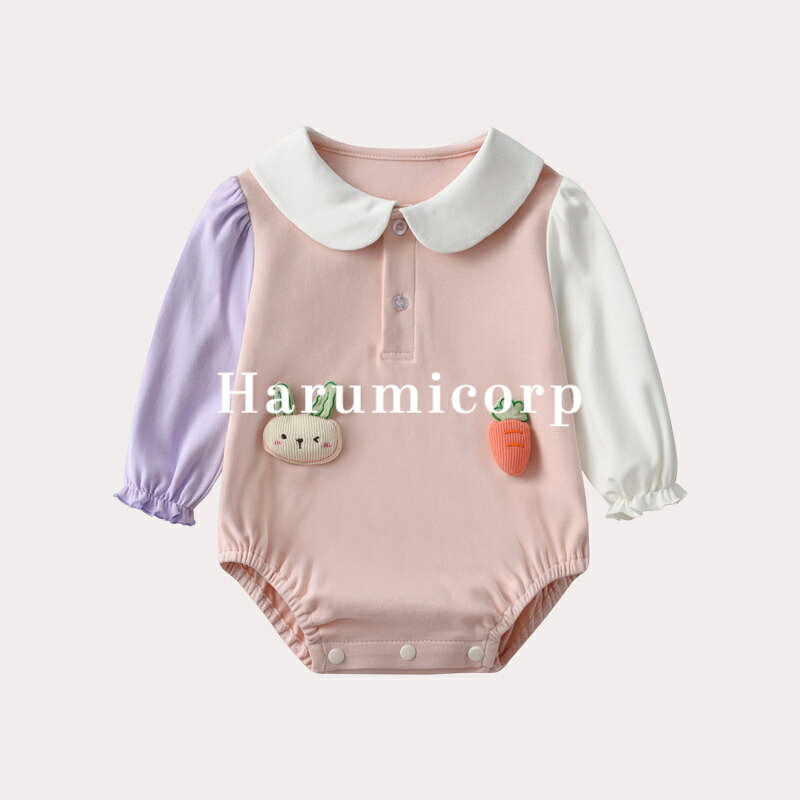 ロンパース 長袖 春 夏 秋 冬 男の子 女の子 ベビー カバーオール キッズ 綿 新生児 赤ちゃん ベビー服 ボディスーツ 子供服 退院着 ベビーロンパース ルームウェア パジャマ お部屋着 おしゃれ 可愛い 66cm 73cm 80cm 90cm 出産お祝い