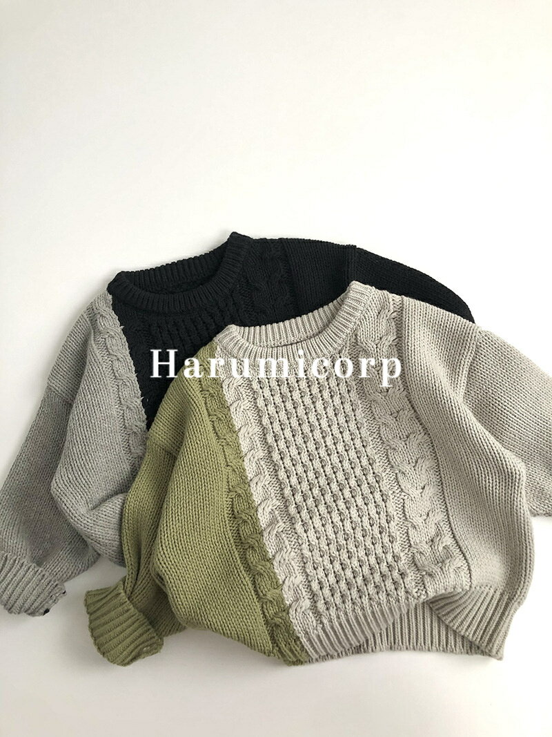子供服 ニット セーター キッズ ユニセックス ベビー服 男の子 女の子 春秋冬 トップス 長そで セーター カットソー 洗える ジュニア 赤ちゃん ギフト クリスマス 出産祝い 入園 入学 幼稚園 小学生 ゆったり シンプル おしゃれ かわいい 80cm 90cm 100cm 110cm 120cm 130cm