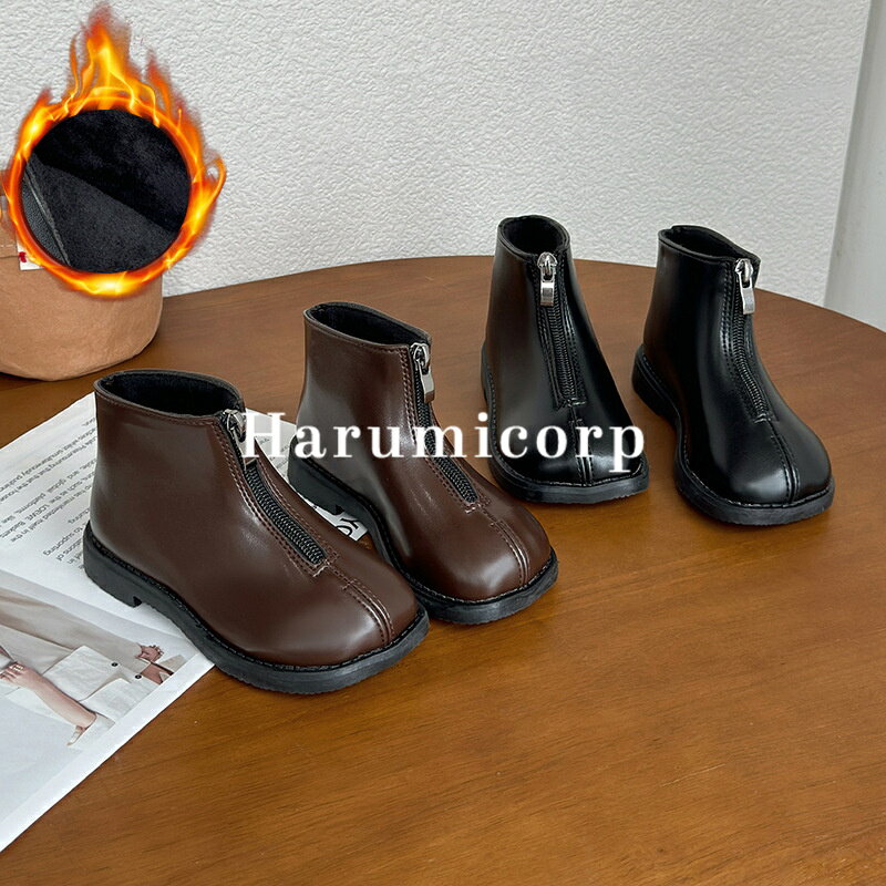 子供ブーツ 裏起毛 ブーツ キッズ 女の子 男の子 春秋冬 ショートブーツ 子供 靴 シューズ ジュニア レ..