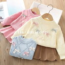 セットアップ キッズ ベビー服 女の子 カーディガン プリーツスカート子供服 上下セット トップス 長袖 ニット セーター カットソー ジュニア 赤ちゃん おし...