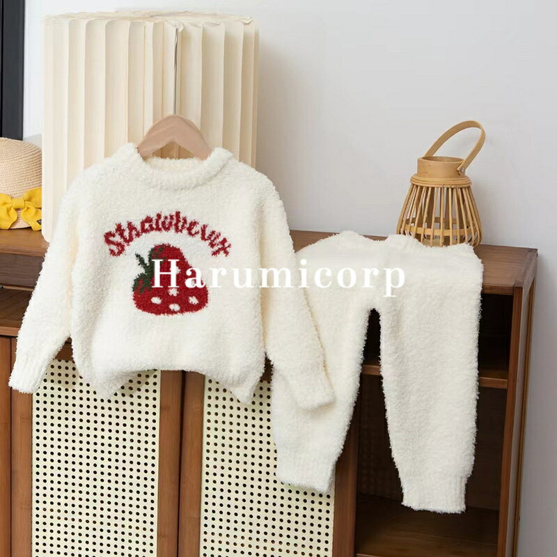 ルームウェア 上下セット もこもこ ベビー服 セットアップ キッズ 冬着 ぐにゃぐにゃ女の子 男の子 防寒 暖かい 子供服 ジュニア 赤ちゃん アウター ロング...