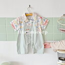 ロンパース ノースリーブ ベビー服 新生児 服半袖 女の子 男の子 カバーオール キッズ ベビーロンパース 66cm 73cm 80cm 90cm ボディスーツ 赤ちゃん 子供服 春 夏 退院着 ルームウェア 部屋着 パジャマ おしゃれ 可愛い 出産祝い プレゼント お出かけ