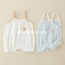 ロンパース ベビー服 綿 コットン 新生児 服 女の子 カバーオール キッズ 袖なしベビーロンパース 66cm 73cm 80cm 90cm ボディスーツ 赤ちゃん 子供服 春 夏 涼しい 退院着 ルームウェア 部屋着 パジャマ おしゃれ 可愛い 出産祝い プレゼント お出かけ