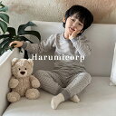 パジャマ キッズ 長袖 冬 ボーダー 女の子 男の子 ルームウェア もこもこ 子供パジャマ ジュニア 上下セット 部屋着 あったか トップス ズボン ロングパン...