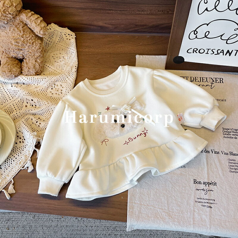 Tシャツ キッズ ベビー服 女の子 男の子 スウェット 長袖 子供服 tシャツ ユニセックス トップス ジュ..