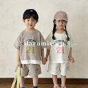 セットアップ キッズ 兄妹 女の子 男の子 ジャージ 上下セット ジュニア 赤ちゃん ベビー服 tシャツ 綿 半袖 ショートパンツ 子供服 ダンス衣装 ヒップホ...