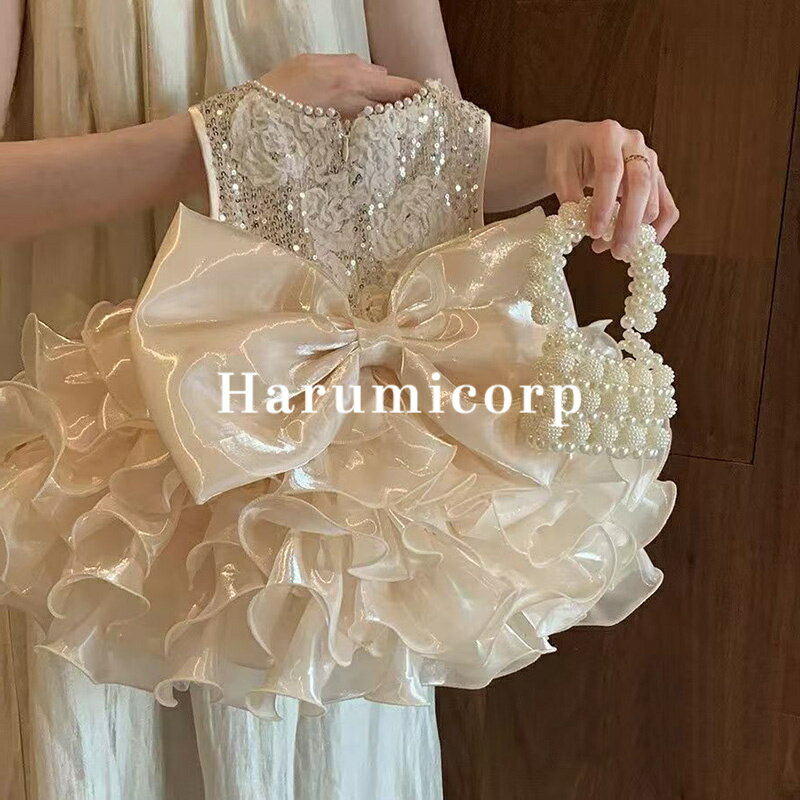 子供服 ワンピース 女の子 子供 ドレス ピアノ 蝶結び 発表会 結婚式 韓国子ども服 キッズ チュール 春 夏 おしゃれ ベビー服 ジュニア 卒園式 卒業式 七五三 入学 入園 保育園 幼稚園 かわいい 誕生日 プレゼント お姫様 シンプル 130cm 120 110 100 90