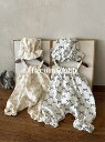 ベビー服 ロンパース キャミソール 赤ちゃん ベビー帽子付き 肌着 ボディスーツ 出産準備 出産祝い 新生児 かわいい おしゃれ 韓国風 男の子 女の子 幼児 柔らかい 子供服 春 夏 ルームウェア 部屋着 パジャマ 66cm 73cm 80cm 90cm プレゼント