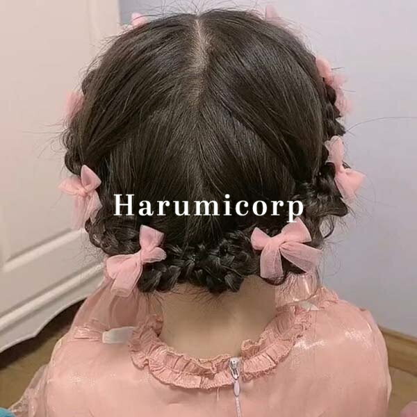 楽天harumicorp楽天市場店ヘアクリップ キッズ 10本セット ヘアアクセサリー 女の子 髪飾り 子供 ヘア飾り 蝶結び ヘアピン ヘッドドレス 髪留め まとめ髪 おしゃれ 可愛い 写真撮影 お祝い クリスマス プレゼント ギフト ファッション小物 バレエ用品 演出 ピアノ 発表会 結婚式 卒業式 誕生日