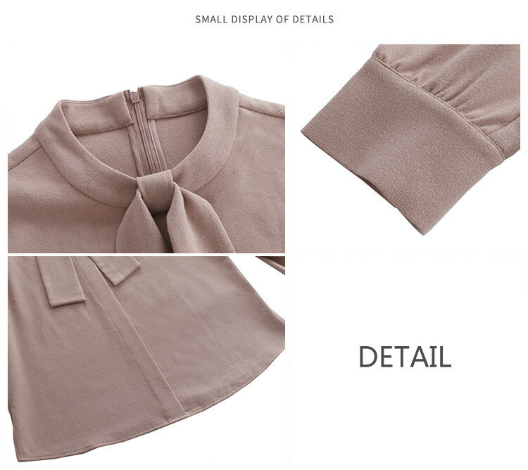 ブラウス レディース 長袖 40代 30代 オフィス 春秋 トップス シャツ リボン 無地 おしゃれ きれいめ 大きいサイズ カジュアル ゆったり シンプル 韓国風 可愛い 大人 通勤 OL 上品 着痩せ 新品 50代 20代 M L