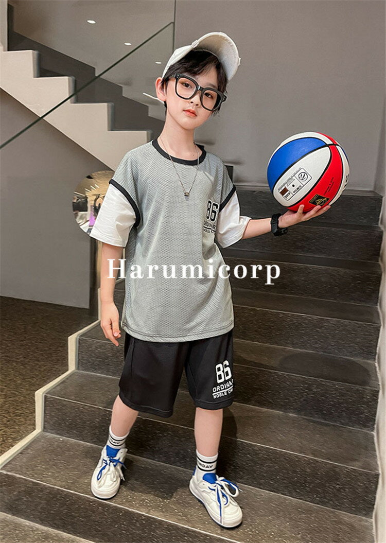 子供ジャージ 男の子 ジャージ キッズ 子供服 セットアップ 夏 tシャツ 半袖 ショートパンツ ハーフパンツ 半ズボン 韓国子供服 スポーツ トレーナー 運動着 トップス ボトムス こども服 ジュニア ベビー服 学生 おしゃれ 可愛い 新品 160cm 150cm 140cm 130cm 120cm 110cm