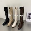 ロングブーツ レディース ブーツ 厚底 歩きやすい 幅広 シューズ 靴 くつ ヒールブーツ サイドゴア 軽量 美脚 きれいめ おしゃれ 大きいサイズ 小さいサイ...