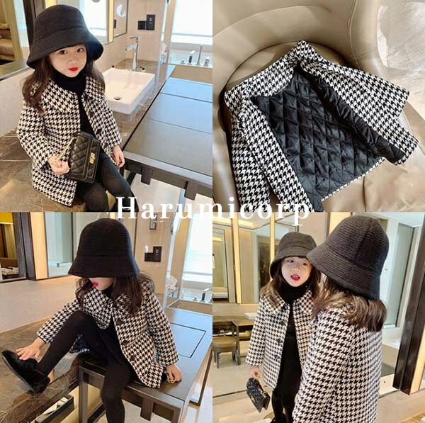 キッズ コート 女の子 冬 子供服 ジャケット 厚手 パーカー トレンチコート アウター ロングコート オーバーコート ジャンパー トップス 韓国子供服 ベビー...