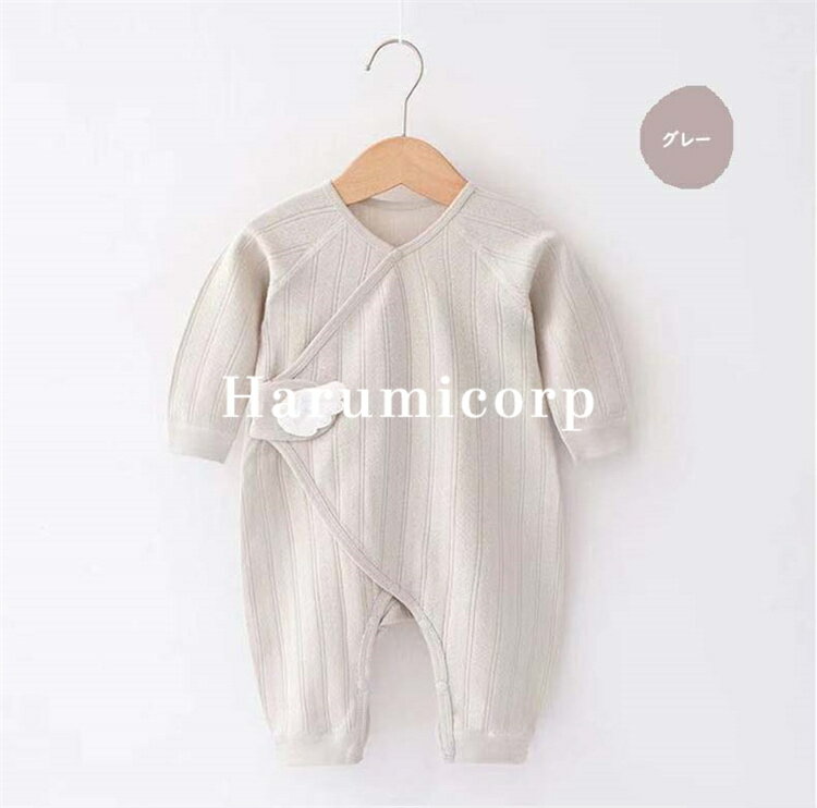 ロンパース 女の子 男の子 肌着 長袖 カバーオール 新生児 ベビー服 キッズ 着ぐるみ 前開き 赤ちゃん おしゃれ 可愛い パジャマ ルームウェア 幼児 女児 男児 出産お祝い プレゼント ベビー用品 出産準備 撮影用 誕生日 春 夏 秋 冬 66cm 52cm 59cm 2