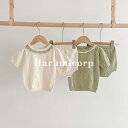 ベビー服 女の子 男の子 セットアップ キッズ 80 100cm 子供服 上下セット tシャツ カットソー 半袖 ショートパンツ おしゃれ 可愛い 韓国子供服 新生児 セパレート 春 夏 こども服 赤ちゃん トップス ボトムス ルームウェア 部屋着 お出かけ 誕生日 出産お祝い プレゼント