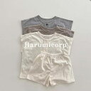 ベビー服 女の子 男の子 上下セット キッズ 子供服 tシャツ 半袖 ショートパンツ 新生児 おしゃれ 可愛い セットアップ 赤ちゃん ルームウェア 部屋着 韓国こども服 春 夏 誕生日 出産お祝い プレゼント 入園 保育園 幼稚園 お出かけ 73 80 90 100cm