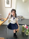 セットアップ キッズ 子供服 女の子 150cm 90cm シャツ 半袖 蝶結び スカート おしゃれ 可愛い フォーマルスーツ 入学式 入園式 卒業式 ベビー服 春 夏 ジュニア トップス ボトムス 誕生日 プレゼント 幼稚園 お出かけ 140 130 120 110 100