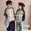 Tシャツ キッズ 長袖 子供服 女の子 男の子 トップス 兄妹 ベビー服 tシャツ カットソー 綿 子ども服 春秋 赤ちゃん おしゃれ 可愛い 入園 入学 幼稚園 小学生 誕生日 プレゼント シンプル お着替え インナー お出かけ 140 130 120 110 100 90cm(4)