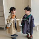 ロングコート キッズ 春秋 子供服 女の子 アウター トレンチコート ジュニア ベビー服 トップス 上着 子ども服 ジャケット スプリングコート おしゃれ 可愛い 130 120 110 100 90 80cm 入学 入園 幼稚園 小学生 誕生日 プレゼント キッズコート 子供コート お出かけ