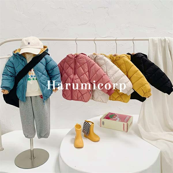 キッズ アウター ジャンパー 子供服 女の子 男の子 中綿コート ジャケット ベビー服 パーカー おしゃれ..