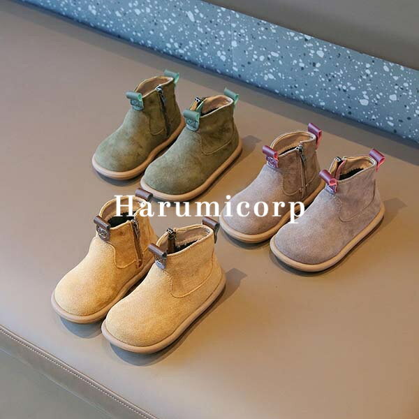 ブーツ キッズ 裏起毛 子供 靴 女の子 男の子 春秋冬 シューズ ジュニア ベビー 防寒 暖かい おしゃれ 可愛い 子供ブーツ 赤ちゃん キッズ靴 ベビー靴 入園 入学 幼稚園 学生 誕生日 プレゼント 13 14 15 16 17 18cm