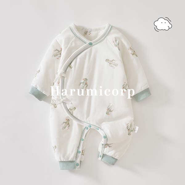 ロンパース 綿100％ 秋冬 ベビー服 女の子 男の子 カバーオール キッズ 長袖 防寒 暖かい 子供服 新生児 赤ちゃん おしゃれ 可愛い 52 59 66cm 子ども服 ルームウェア 部屋着 パジャマ 誕生日 出産お祝い プレゼント 入園 保育園 お出かけ 送料無料