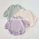 楽天harumicorp楽天市場店ロンパース 長袖 綿 ベビー服 女の子 男の子 カバーオール キッズ 新生児 赤ちゃん 子供服 春秋冬 おしゃれ 可愛い 59 66 73 80 90cm 子ども服 ルームウェア 部屋着 パジャマ 誕生日 出産お祝い プレゼント 初節句 食い初め 出産準備 入園 保育園 お出かけ 送料無料