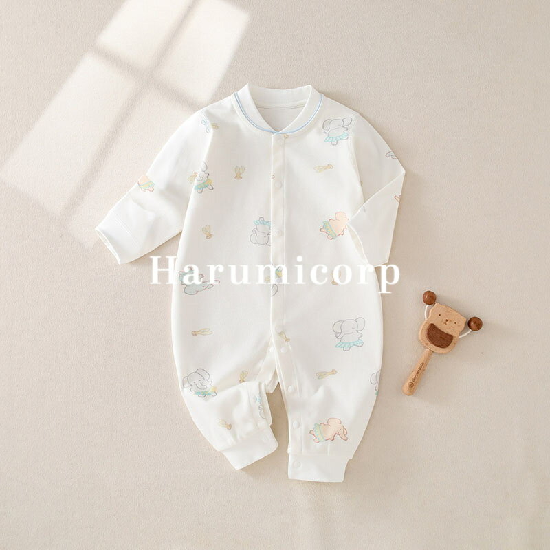 Coverall - ロンパース 長袖 綿 ベビー服 女の子 男の子 カバーオール キッズ 新生児 赤ちゃん 子供服 春夏秋冬 おしゃれ 可愛い 66 73 80 90cm 子ども服 ルームウェア 部屋着 パジャマ 誕生日 出産お祝い プレゼント 初節句 食い初め 出産準備 入園 保育園 お出かけ 送料無料