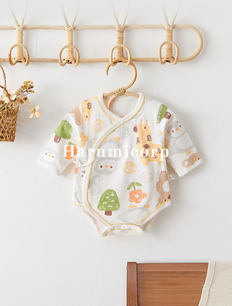 ロンパース 長袖 綿 ベビー服 女の子 男の子 カバーオール キッズ 新生児 赤ちゃん 子供服 春夏秋冬 おしゃれ 可愛い 59 66 73 80 90cm 子ども服 ルームウェア 部屋着 パジャマ 誕生日 出産お祝い プレゼント 初節句 食い初め 出産準備 入園 保育園 お出かけ 送料無料 2