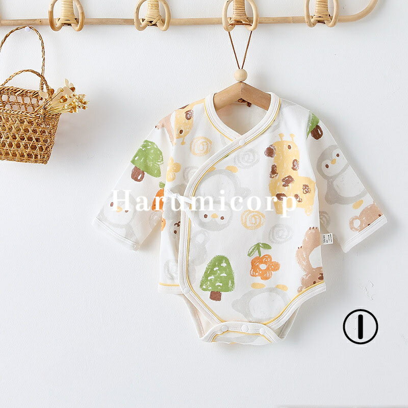 ロンパース 長袖 綿 ベビー服 女の子 男の子 カバーオール キッズ 新生児 赤ちゃん 子供服 春夏秋冬 おしゃれ 可愛い 59 66 73 80 90cm 子ども服 ルームウェア 部屋着 パジャマ 誕生日 出産お祝い プレゼント 初節句 食い初め 出産準備 入園 保育園 お出かけ 送料無料 3