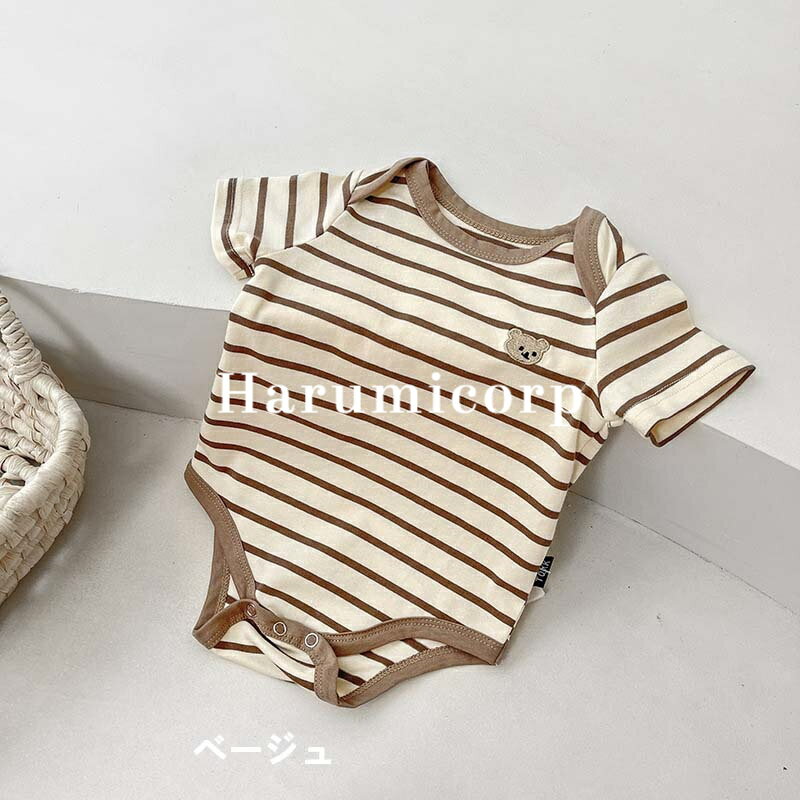 ベビー服 ロンパース 半袖 綿 新生児 赤ちゃん 子供服 女の子 男の子 カバーオール キッズ 子ども服 ルームウェア 部屋着 66cm 73cm 80cm 90cm おしゃれ 可愛い 春 夏 出産お祝い プレゼント 入園 保育園 出産準備 誕生日 初節句 食い初め お出かけ 3