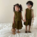 セットアップ キッズ 兄妹 ベビー服 男の子 女の子 シャツ 綿 ショートパンツ スカート 子供服 トップス ボトムス 夏服 おしゃれ 可愛い ジュニア 赤ちゃん ハーフパンツ 誕生日 プレゼント 幼稚園 小学生 お出かけ 150cm 140cm 130cm 120cm 110cm 100cm 90cm 80cm